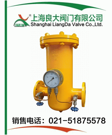帶差壓表燃?xì)膺^(guò)濾器